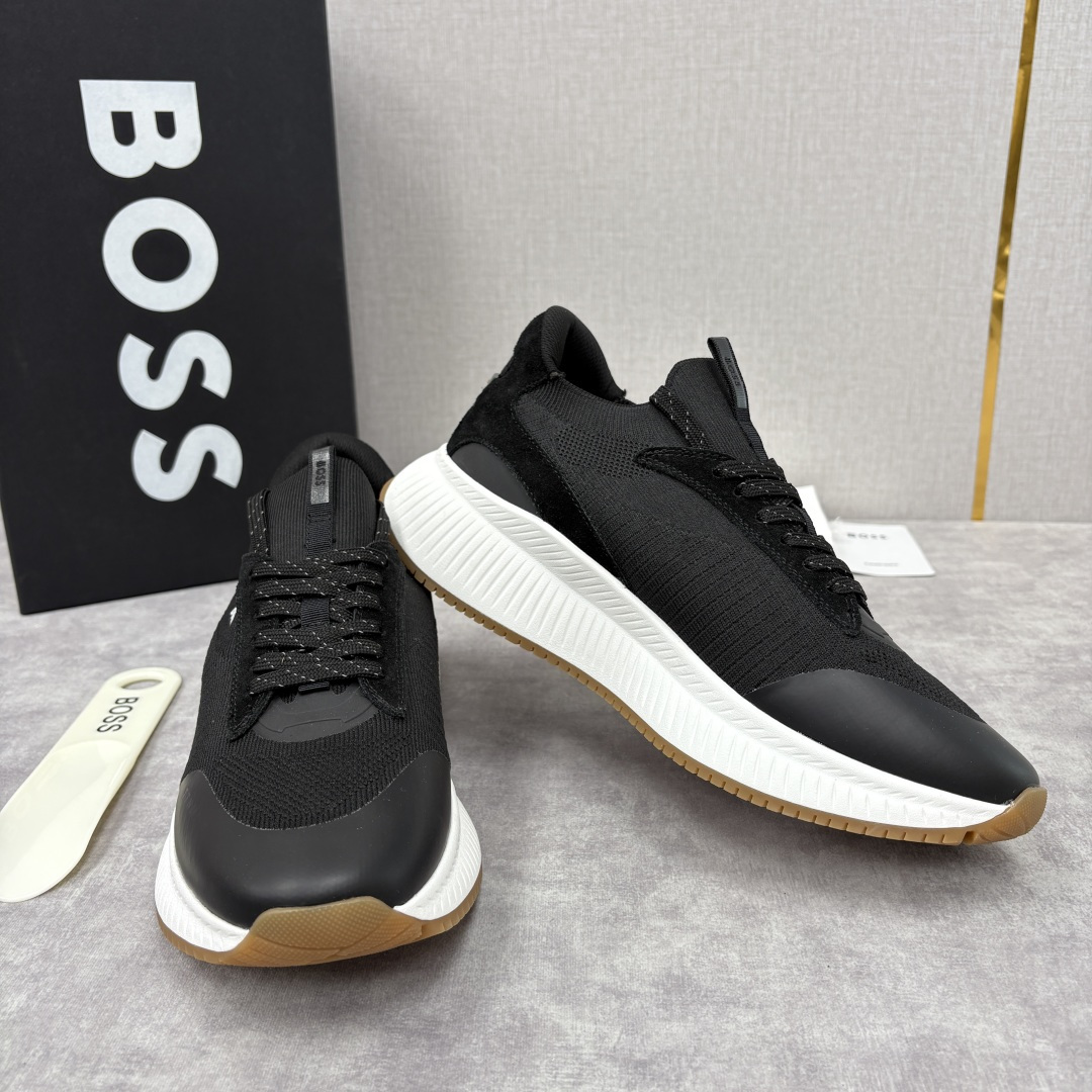 💋💍BOSS 男士新款 男士休闲运动鞋系列：商务休闲风的动感升级，定义都市型男新履程 以多元材质、创新设