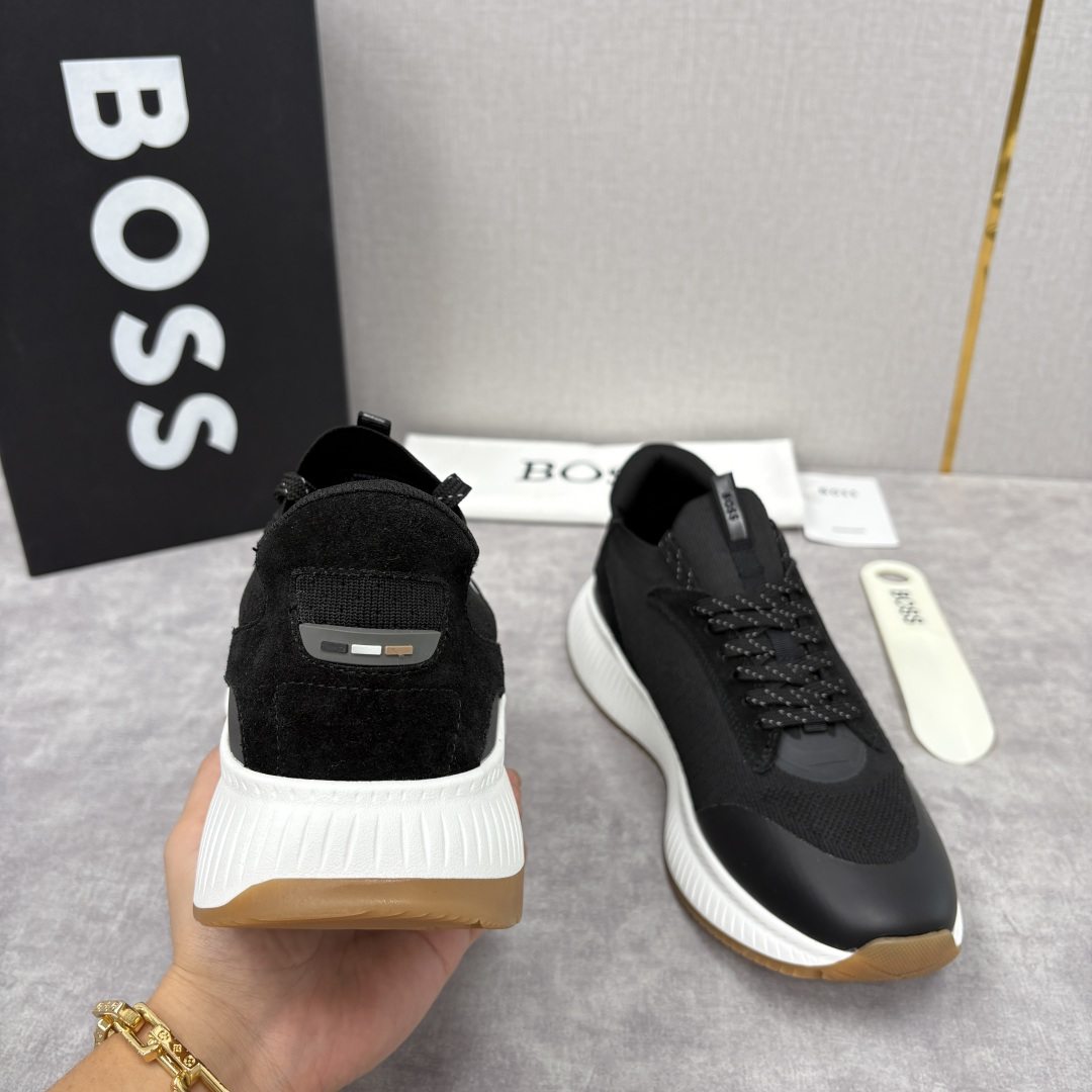 💋💍BOSS 男士新款 男士休闲运动鞋系列：商务休闲风的动感升级，定义都市型男新履程 以多元材质、创新设