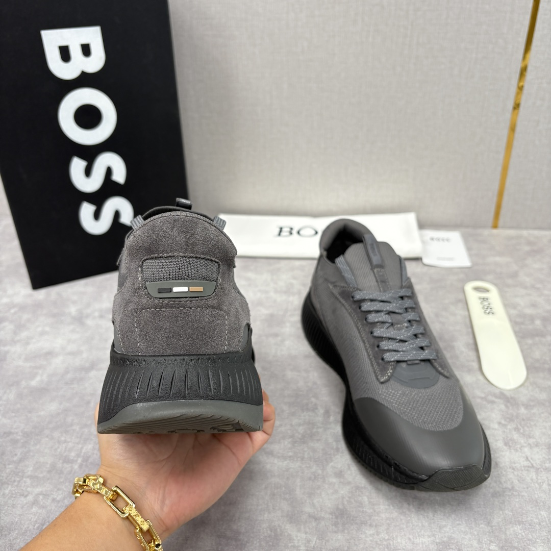 💋💍BOSS 男士新款 男士休闲运动鞋系列：商务休闲风的动感升级，定义都市型男新履程 以多元材质、创新设