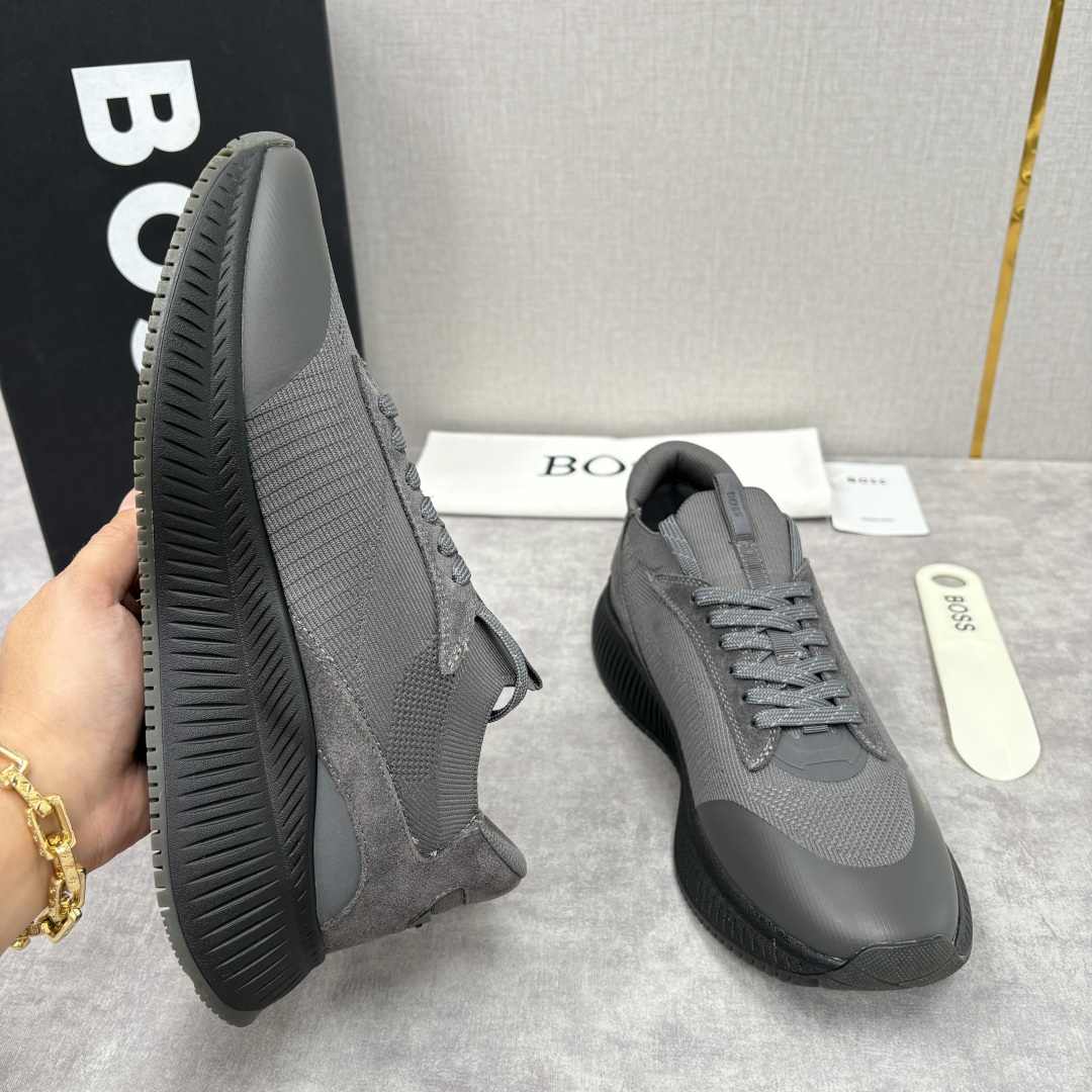 💋💍BOSS 男士新款 男士休闲运动鞋系列：商务休闲风的动感升级，定义都市型男新履程 以多元材质、创新设