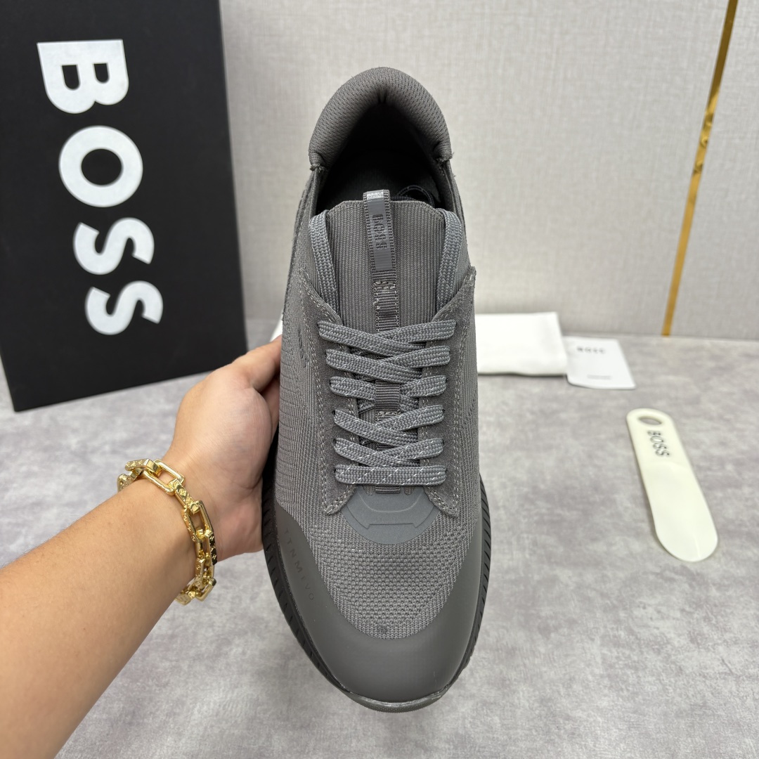 💋💍BOSS 男士新款 男士休闲运动鞋系列：商务休闲风的动感升级，定义都市型男新履程 以多元材质、创新设