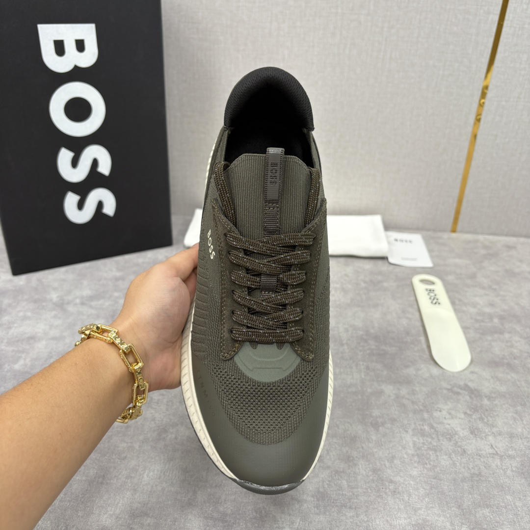 💋💍BOSS 男士新款 男士休闲运动鞋系列：商务休闲风的动感升级，定义都市型男新履程 以多元材质、创新设