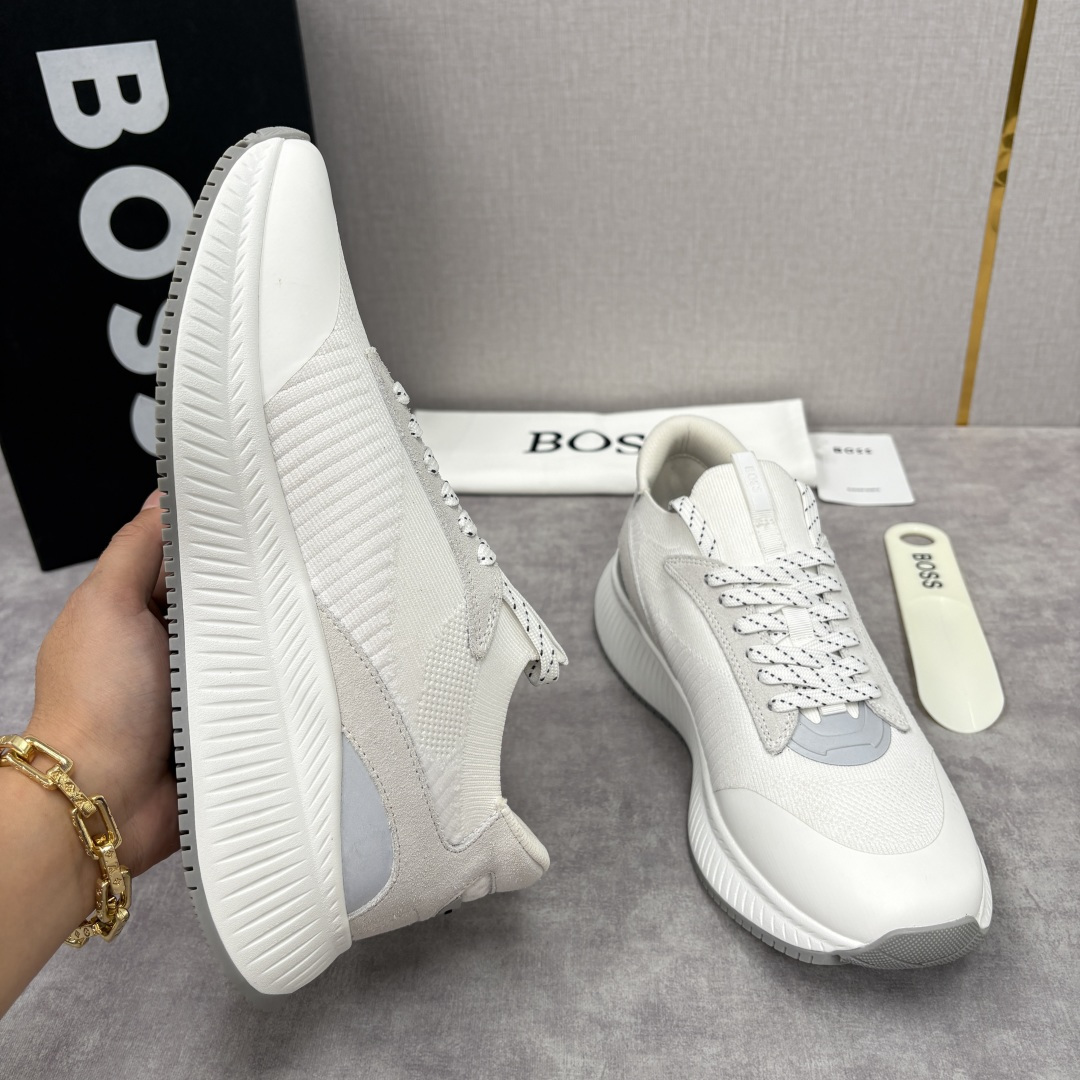 💋💍BOSS 男士新款 男士休闲运动鞋系列：商务休闲风的动感升级，定义都市型男新履程 以多元材质、创新设