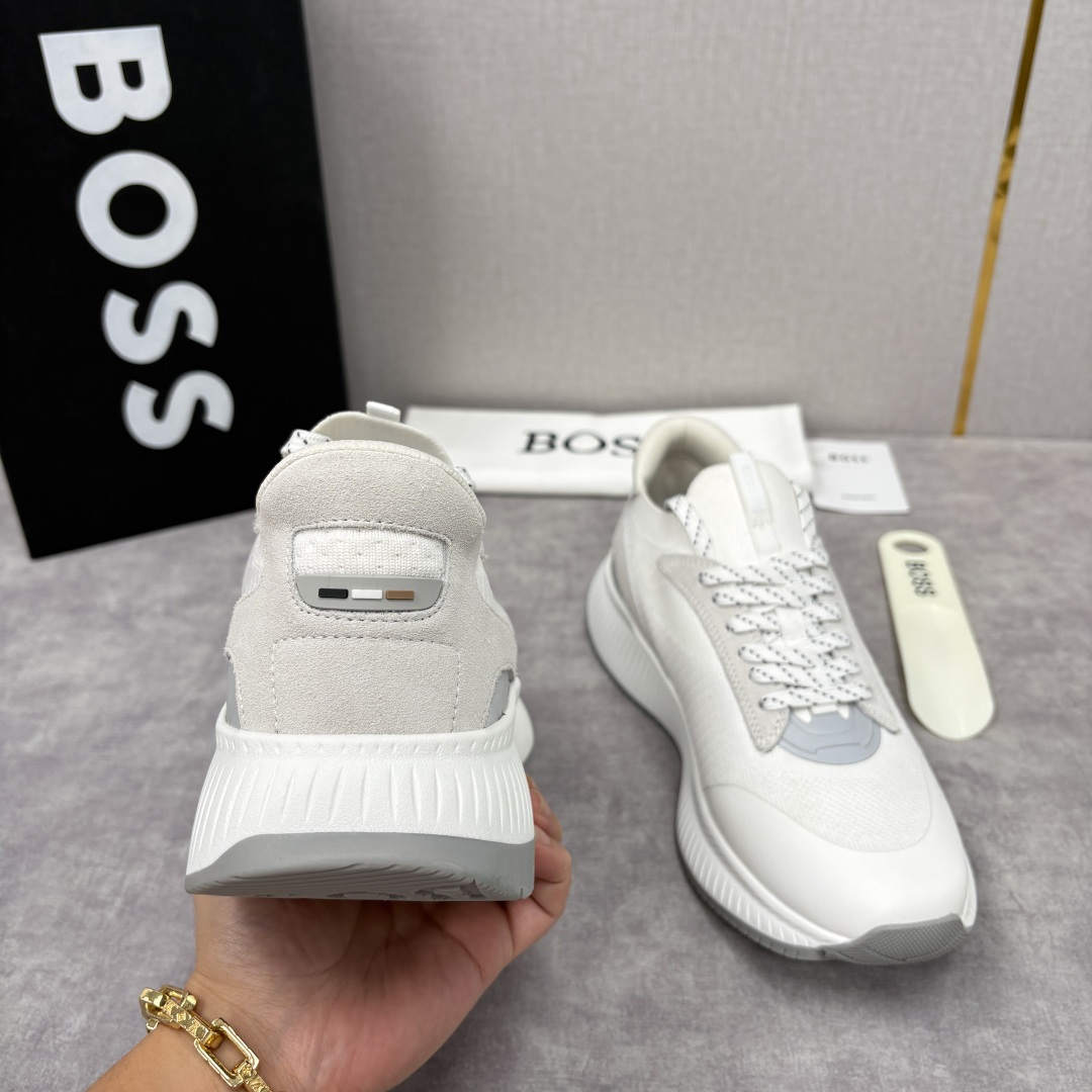 💋💍BOSS 男士新款 男士休闲运动鞋系列：商务休闲风的动感升级，定义都市型男新履程 以多元材质、创新设