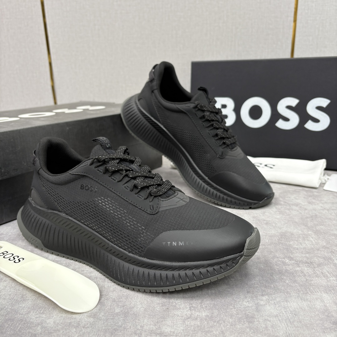 💋💍BOSS 男士新款 HUG*O BOSS男士休闲运动鞋：商务型格与运动基因的无缝衔接，解锁都市通勤新