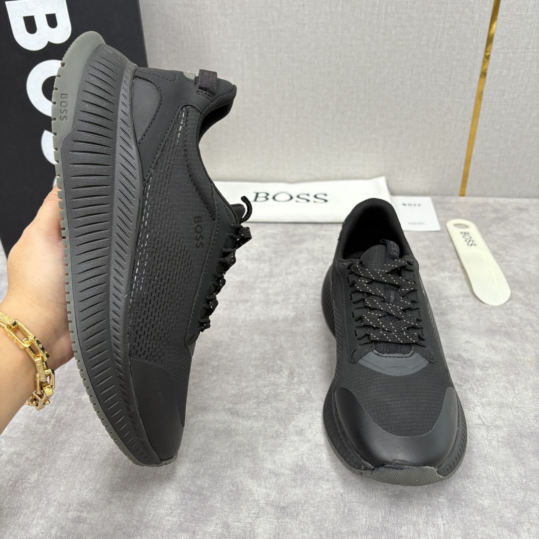💋💍BOSS 男士新款 HUG*O BOSS男士休闲运动鞋：商务型格与运动基因的无缝衔接，解锁都市通勤新