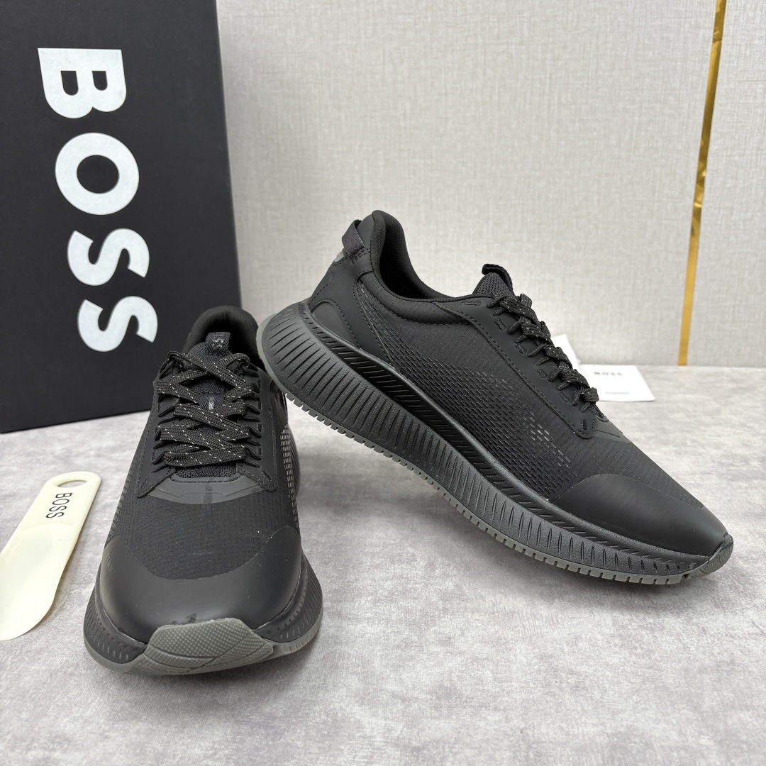 💋💍BOSS 男士新款 HUG*O BOSS男士休闲运动鞋：商务型格与运动基因的无缝衔接，解锁都市通勤新