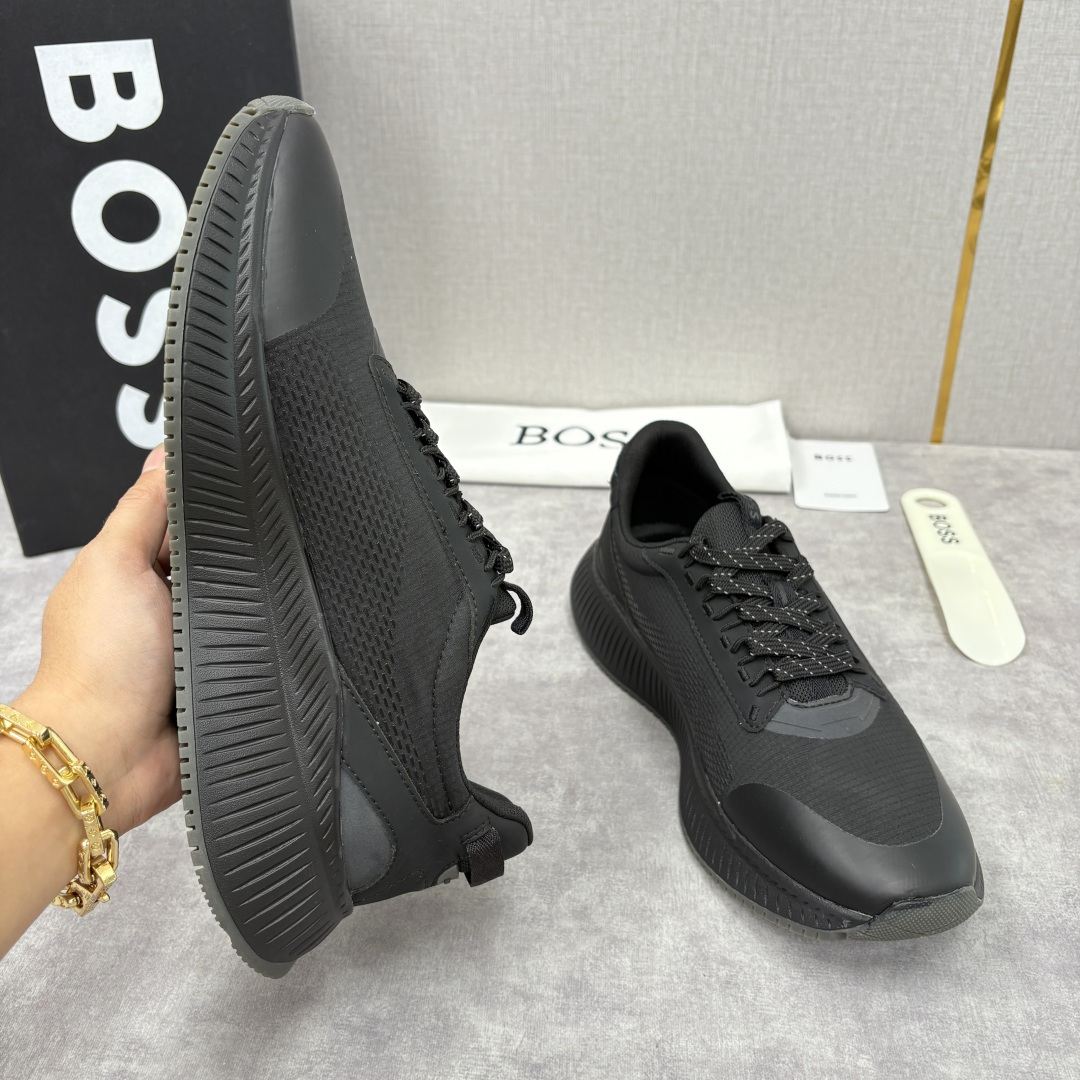 💋💍BOSS 男士新款 HUG*O BOSS男士休闲运动鞋：商务型格与运动基因的无缝衔接，解锁都市通勤新