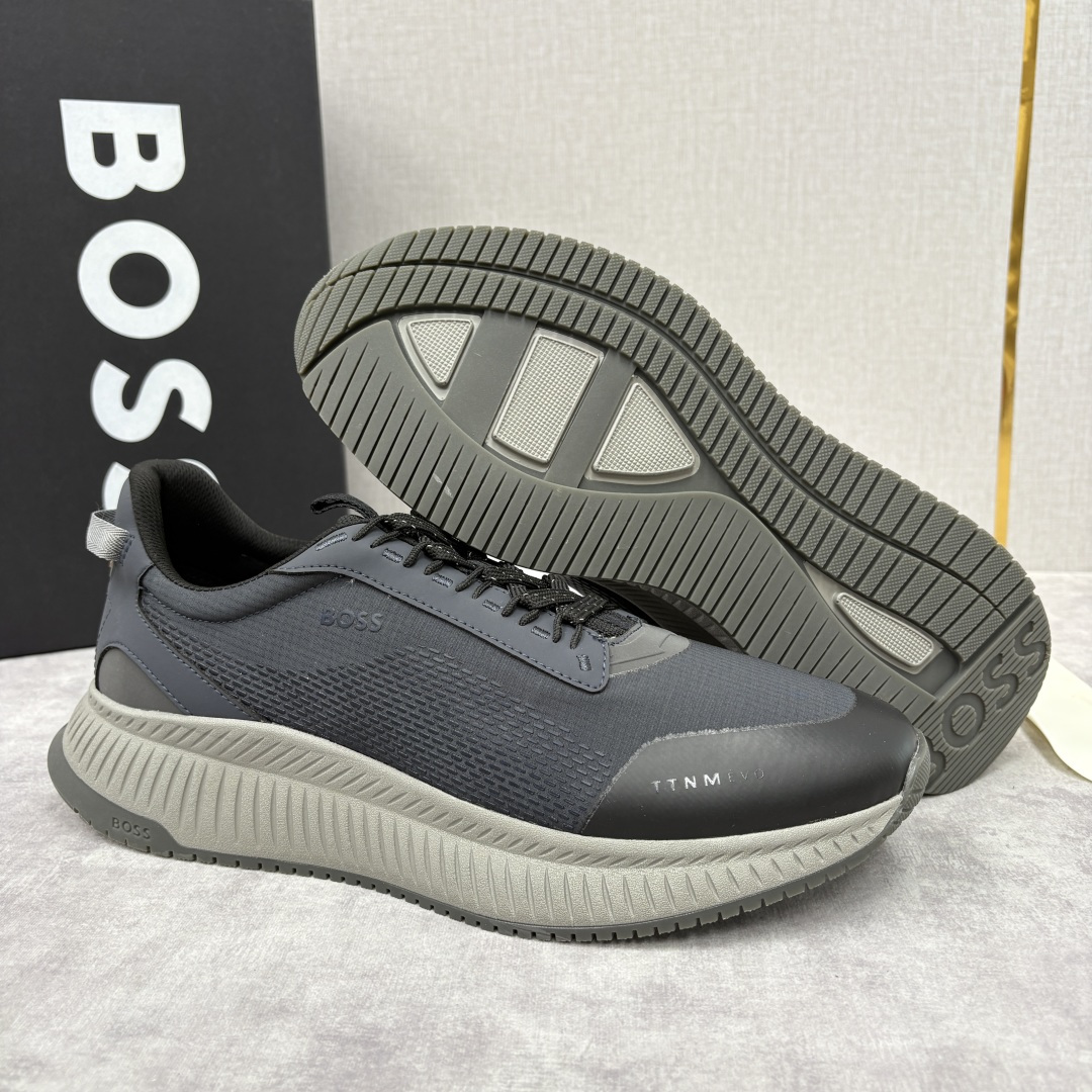 💋💍BOSS 男士新款 HUG*O BOSS男士休闲运动鞋：商务型格与运动基因的无缝衔接，解锁都市通勤新