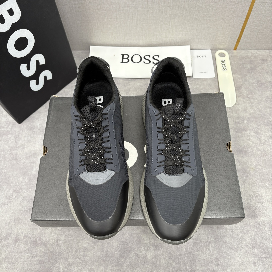💋💍BOSS 男士新款 HUG*O BOSS男士休闲运动鞋：商务型格与运动基因的无缝衔接，解锁都市通勤新
