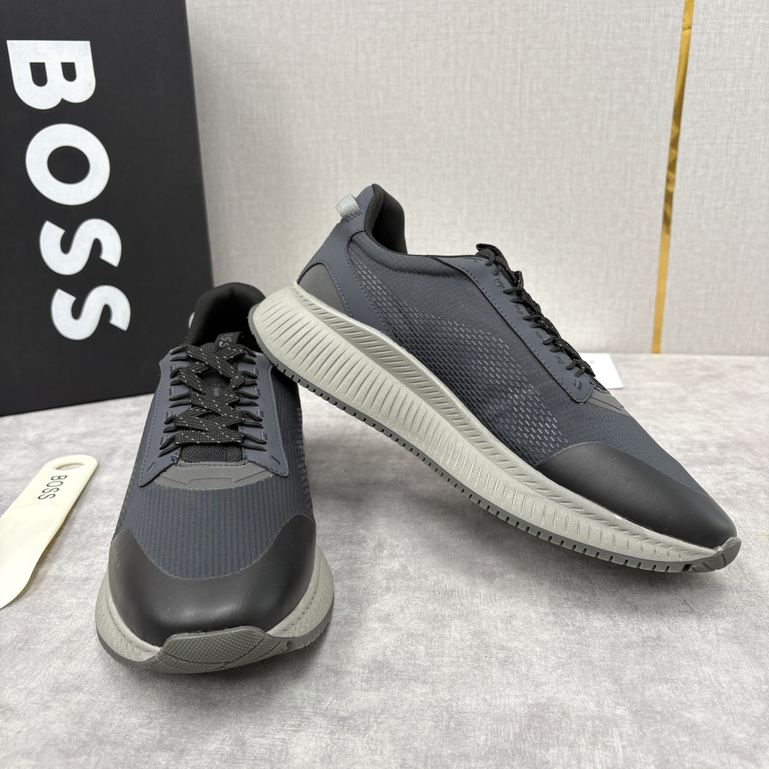 💋💍BOSS 男士新款 HUG*O BOSS男士休闲运动鞋：商务型格与运动基因的无缝衔接，解锁都市通勤新