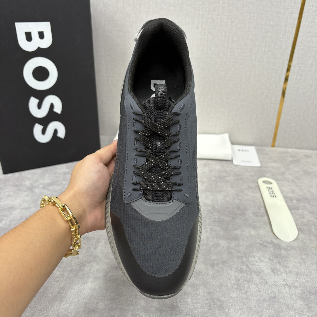 💋💍BOSS 男士新款 HUG*O BOSS男士休闲运动鞋：商务型格与运动基因的无缝衔接，解锁都市通勤新