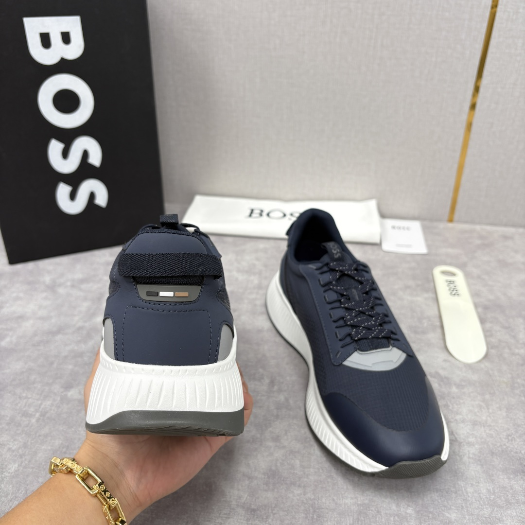 💋💍BOSS 男士新款 HUG*O BOSS男士休闲运动鞋：商务型格与运动基因的无缝衔接，解锁都市通勤新