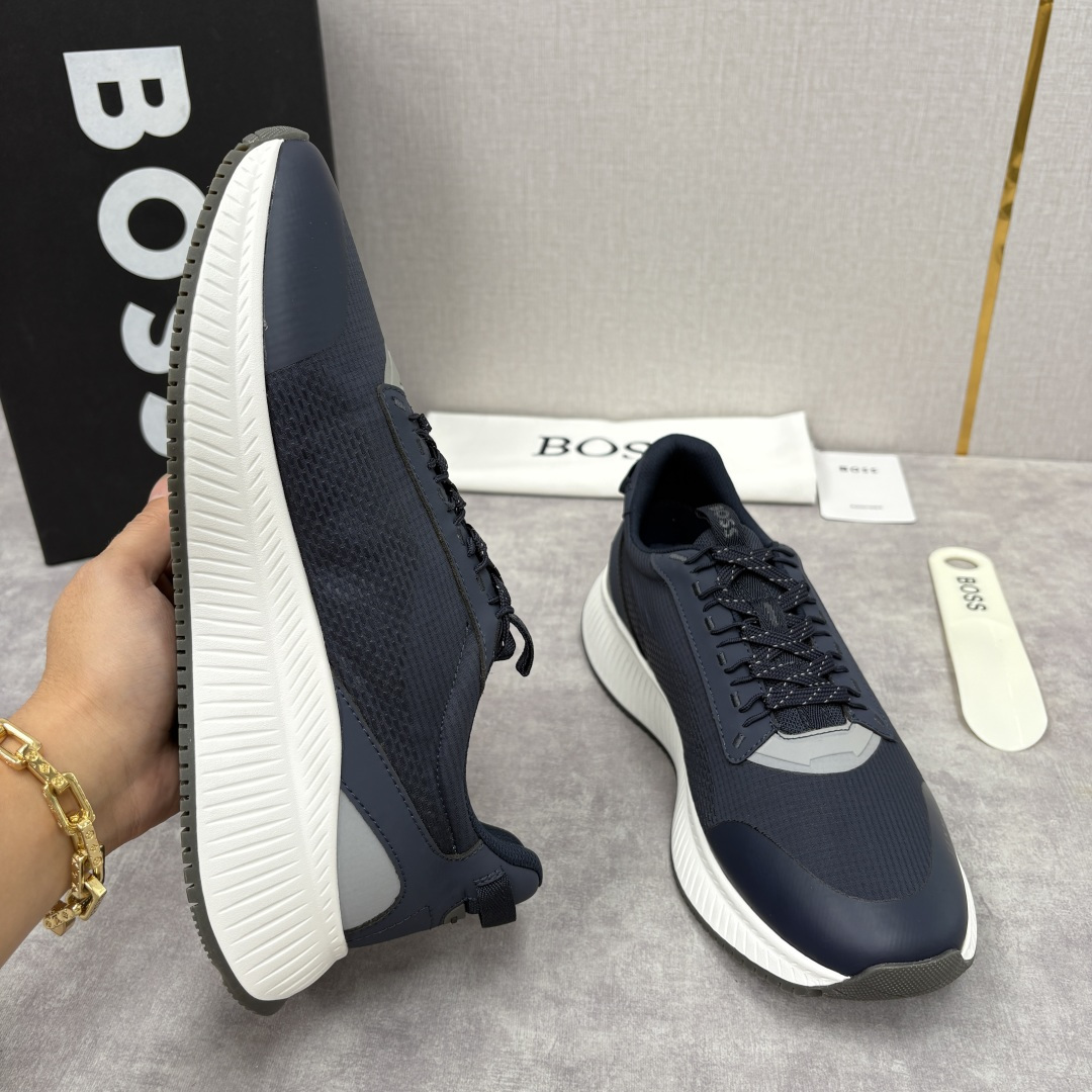 💋💍BOSS 男士新款 HUG*O BOSS男士休闲运动鞋：商务型格与运动基因的无缝衔接，解锁都市通勤新