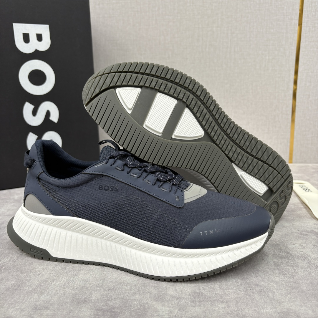 💋💍BOSS 男士新款 HUG*O BOSS男士休闲运动鞋：商务型格与运动基因的无缝衔接，解锁都市通勤新