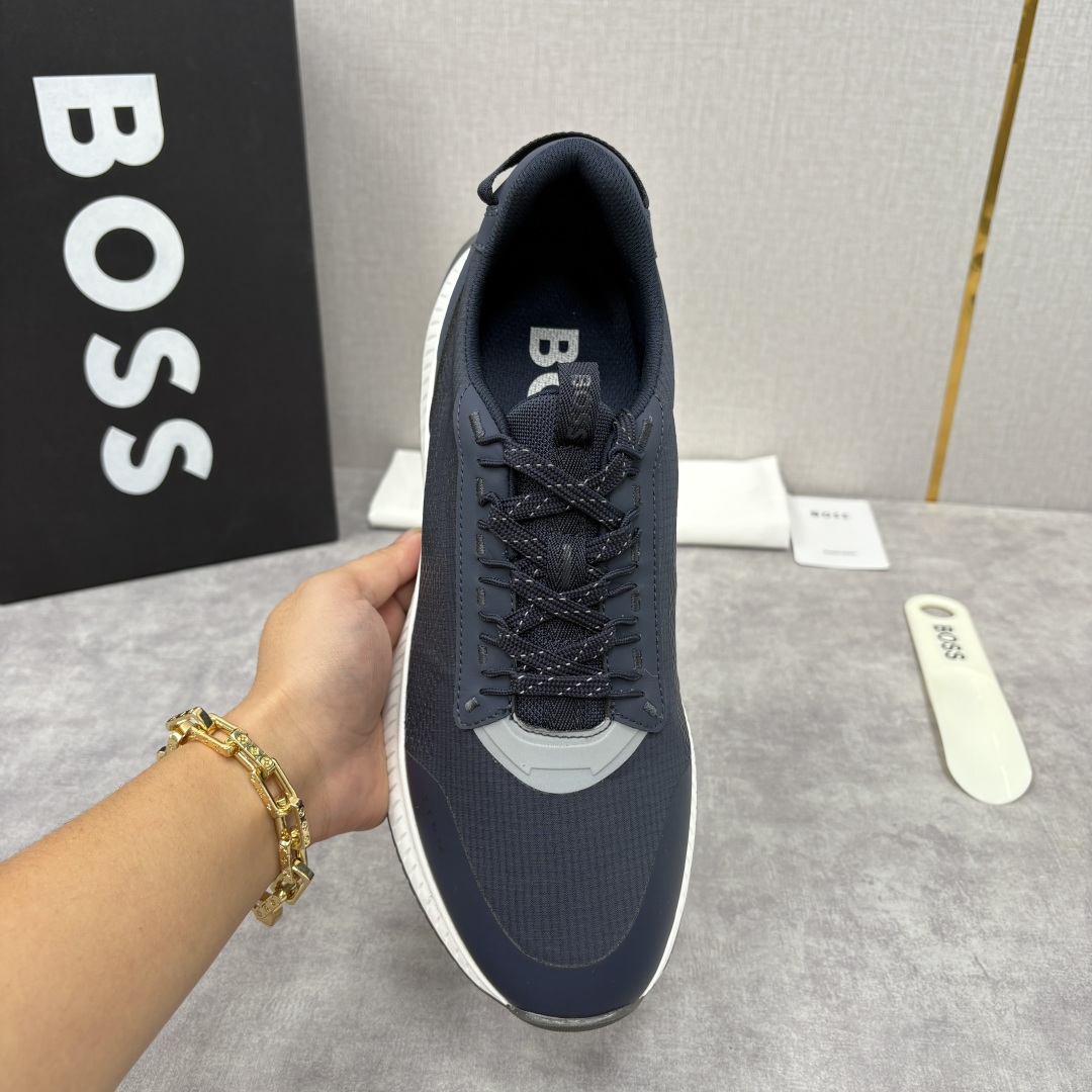 💋💍BOSS 男士新款 HUG*O BOSS男士休闲运动鞋：商务型格与运动基因的无缝衔接，解锁都市通勤新
