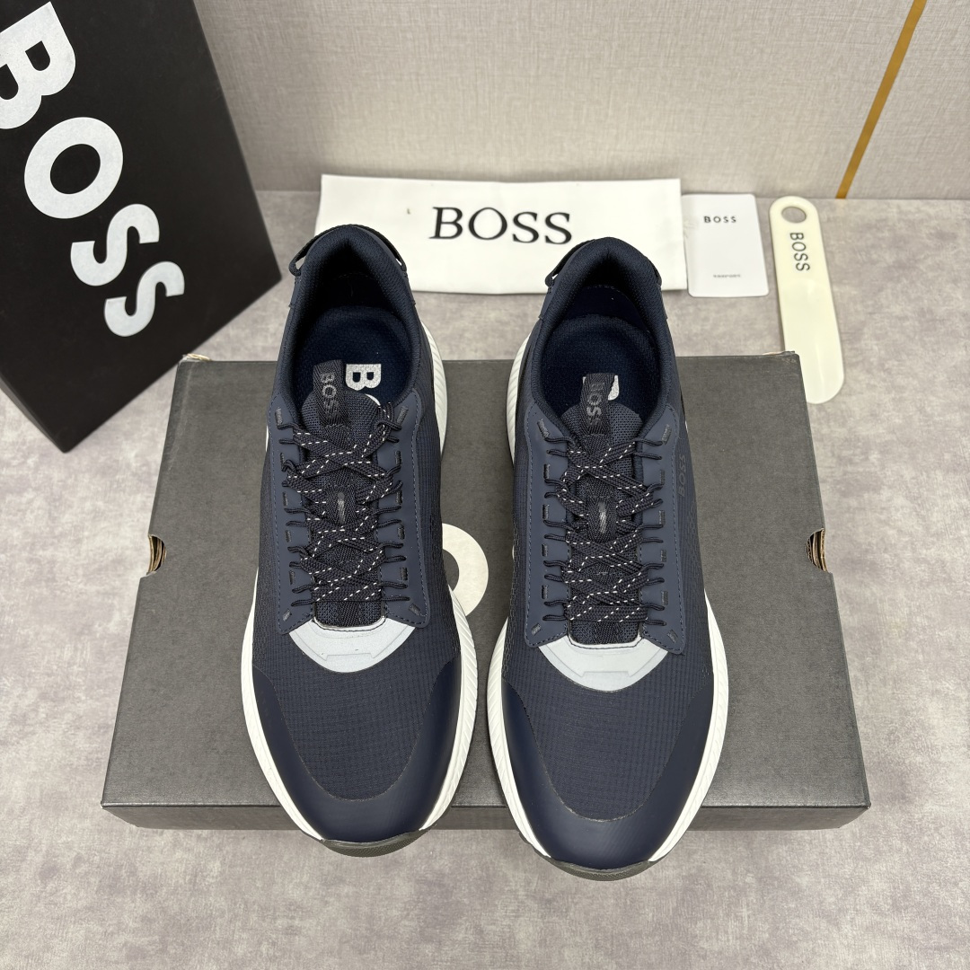 💋💍BOSS 男士新款 HUG*O BOSS男士休闲运动鞋：商务型格与运动基因的无缝衔接，解锁都市通勤新