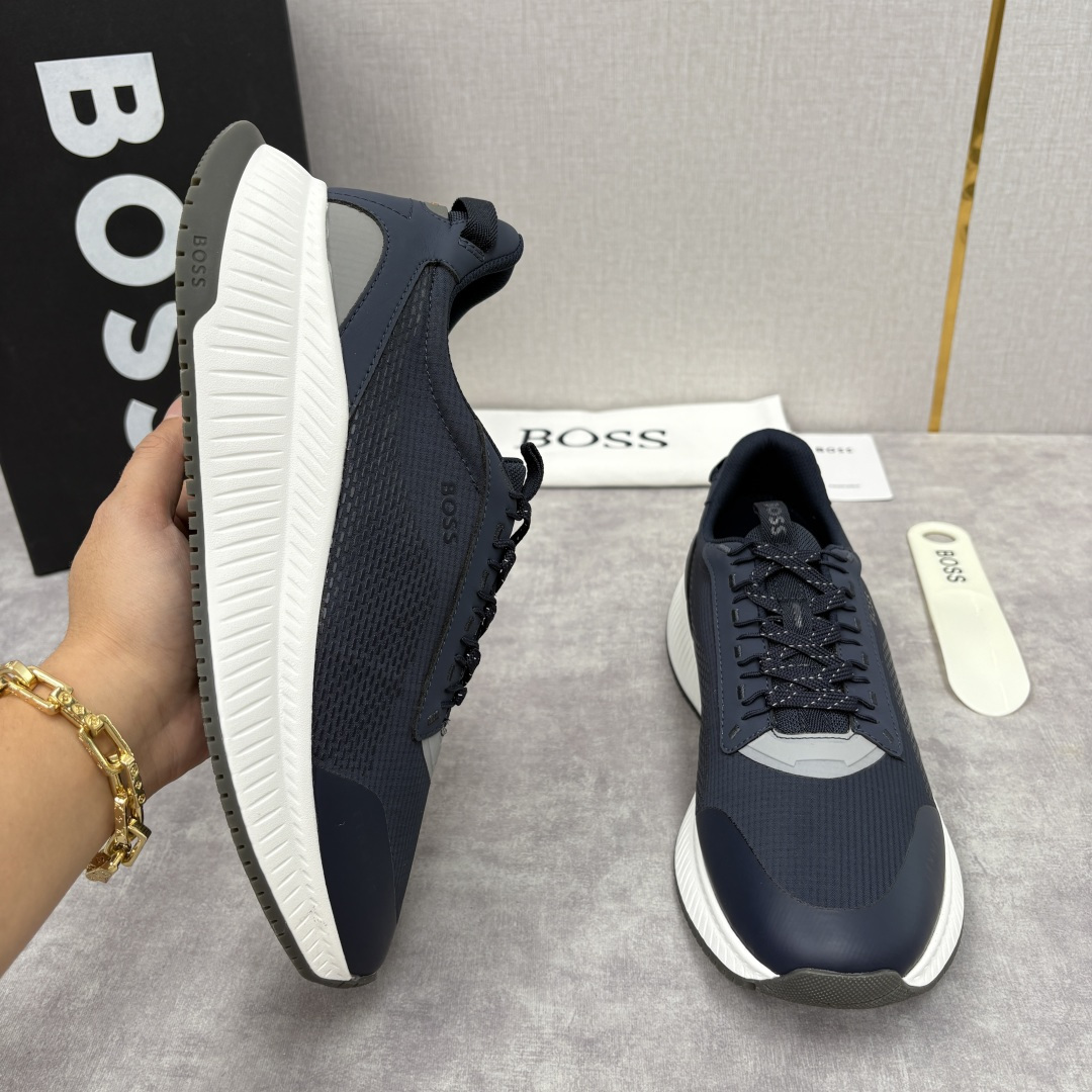 💋💍BOSS 男士新款 HUG*O BOSS男士休闲运动鞋：商务型格与运动基因的无缝衔接，解锁都市通勤新