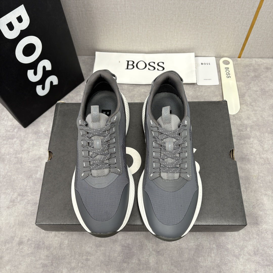 💋💍BOSS 男士新款 HUG*O BOSS男士休闲运动鞋：商务型格与运动基因的无缝衔接，解锁都市通勤新
