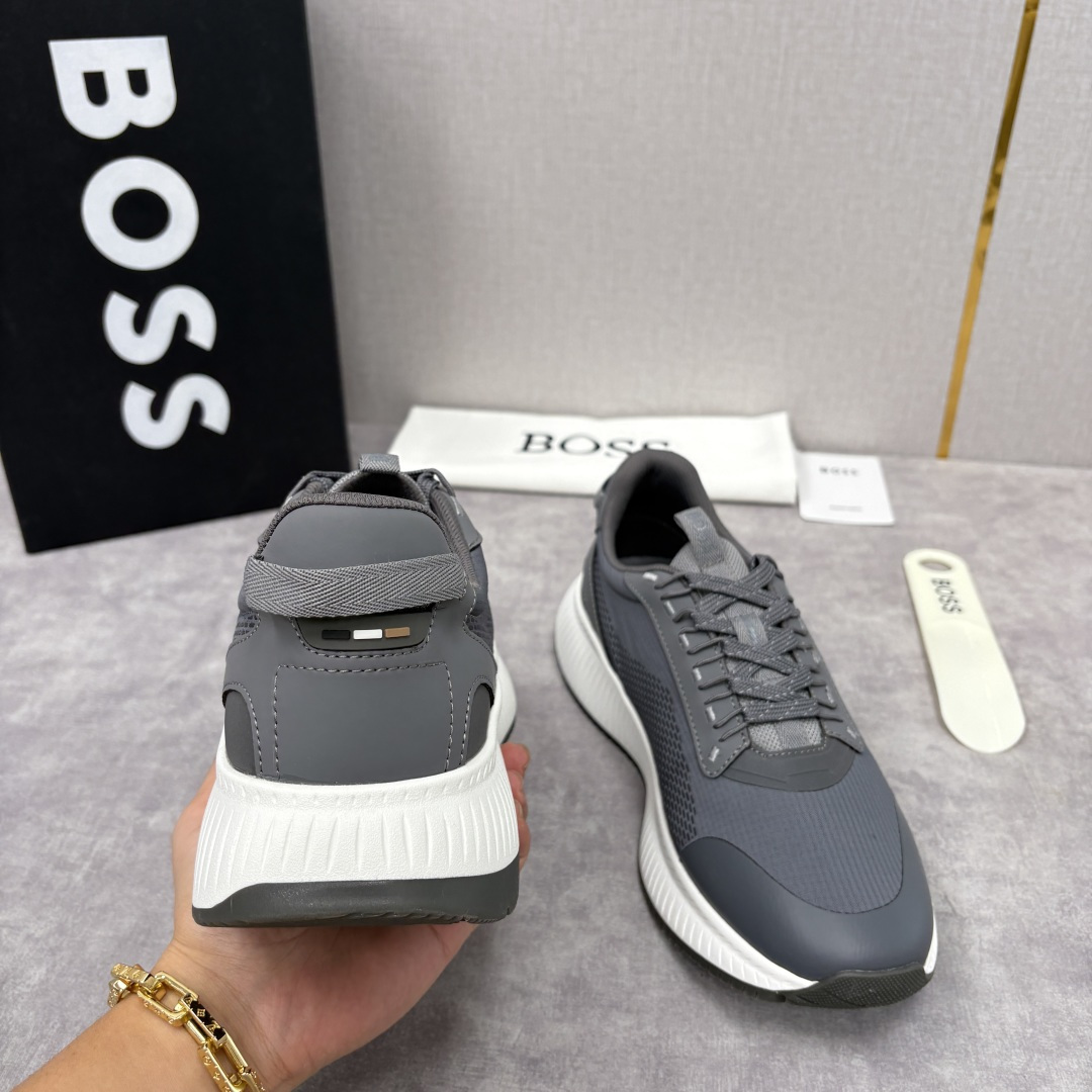 💋💍BOSS 男士新款 HUG*O BOSS男士休闲运动鞋：商务型格与运动基因的无缝衔接，解锁都市通勤新