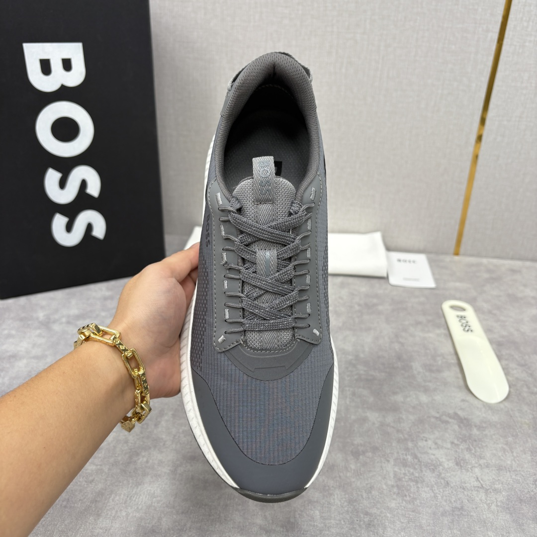 💋💍BOSS 男士新款 HUG*O BOSS男士休闲运动鞋：商务型格与运动基因的无缝衔接，解锁都市通勤新