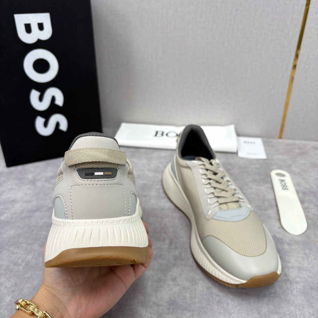 💋💍BOSS 男士新款 HUG*O BOSS男士休闲运动鞋：商务型格与运动基因的无缝衔接，解锁都市通勤新
