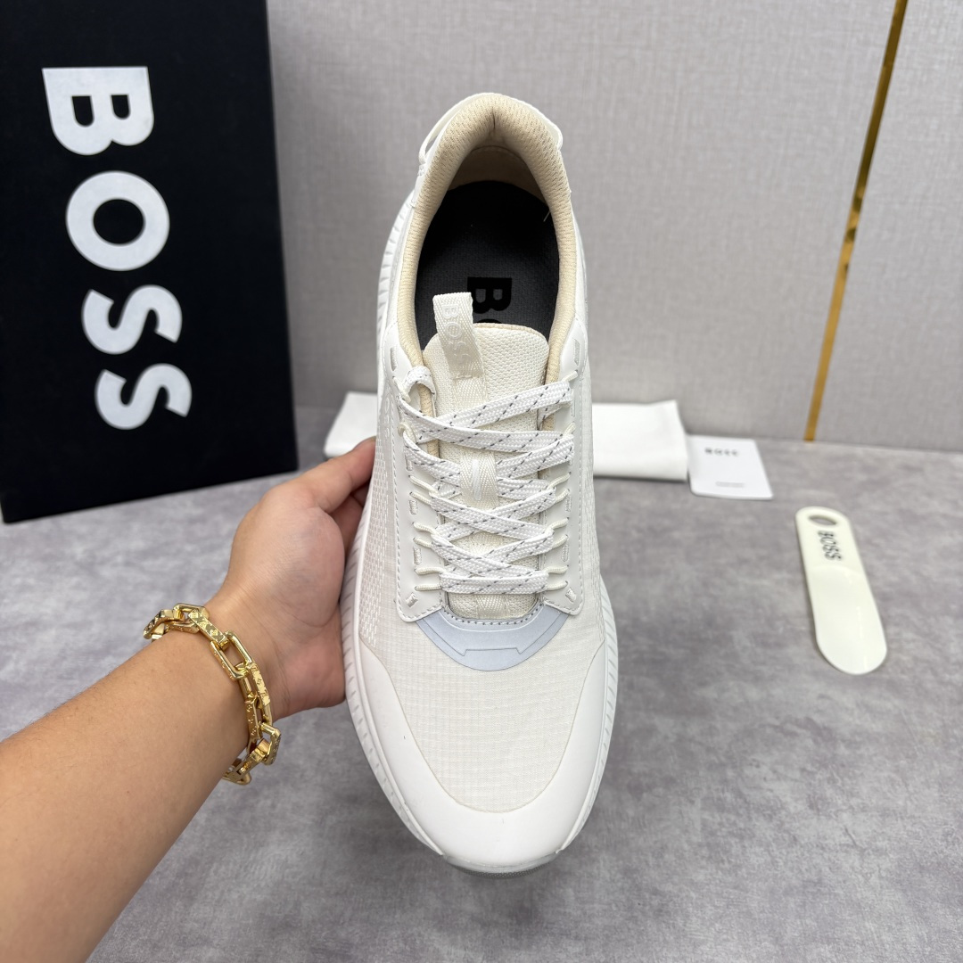 💋💍BOSS 男士新款 HUG*O BOSS男士休闲运动鞋：商务型格与运动基因的无缝衔接，解锁都市通勤新