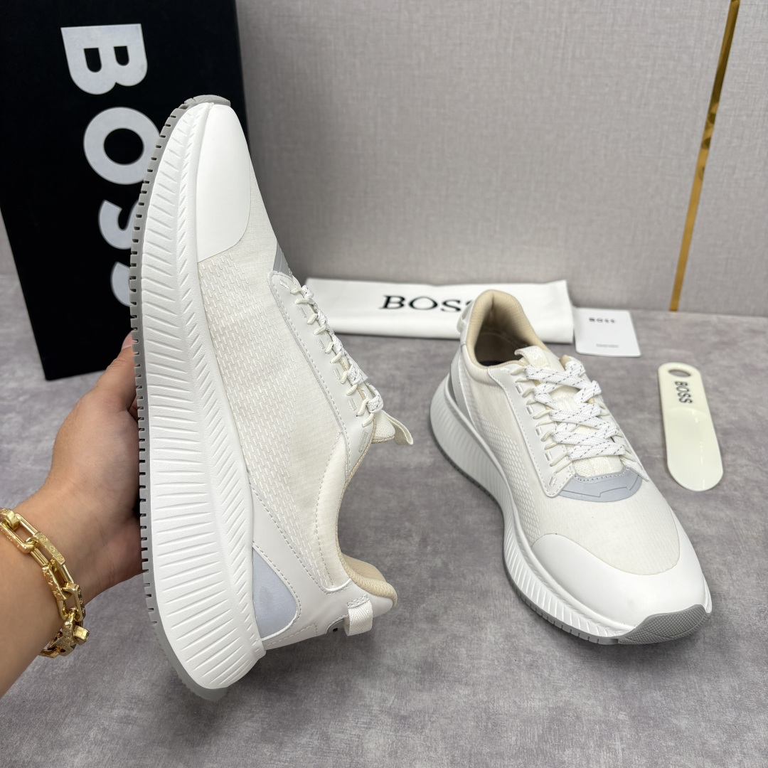 💋💍BOSS 男士新款 HUG*O BOSS男士休闲运动鞋：商务型格与运动基因的无缝衔接，解锁都市通勤新