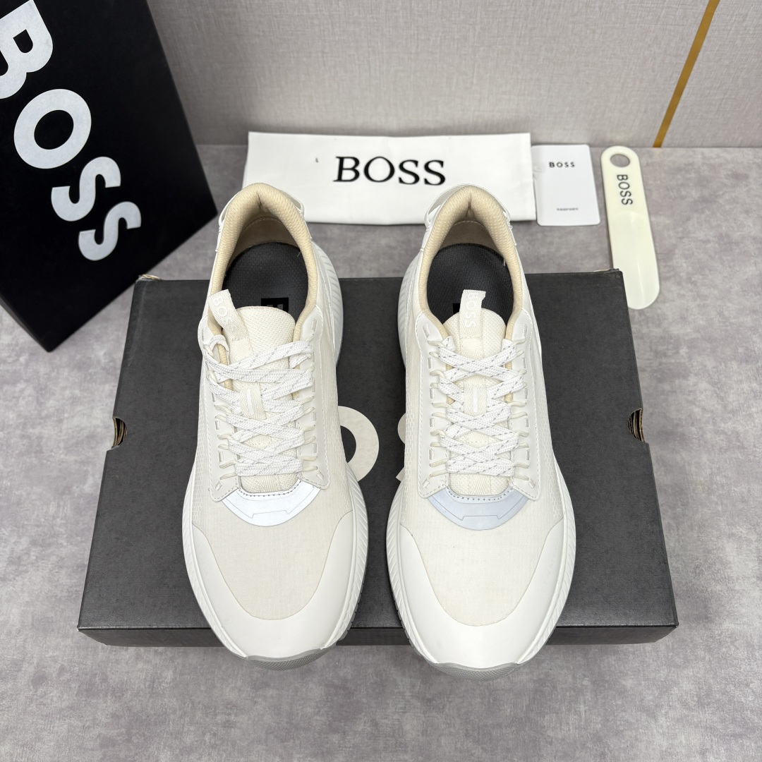 💋💍BOSS 男士新款 HUG*O BOSS男士休闲运动鞋：商务型格与运动基因的无缝衔接，解锁都市通勤新