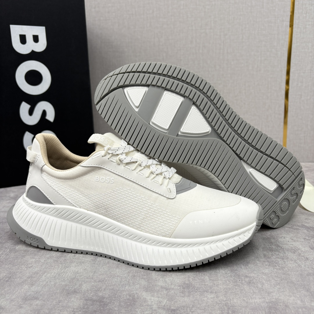 💋💍BOSS 男士新款 HUG*O BOSS男士休闲运动鞋：商务型格与运动基因的无缝衔接，解锁都市通勤新