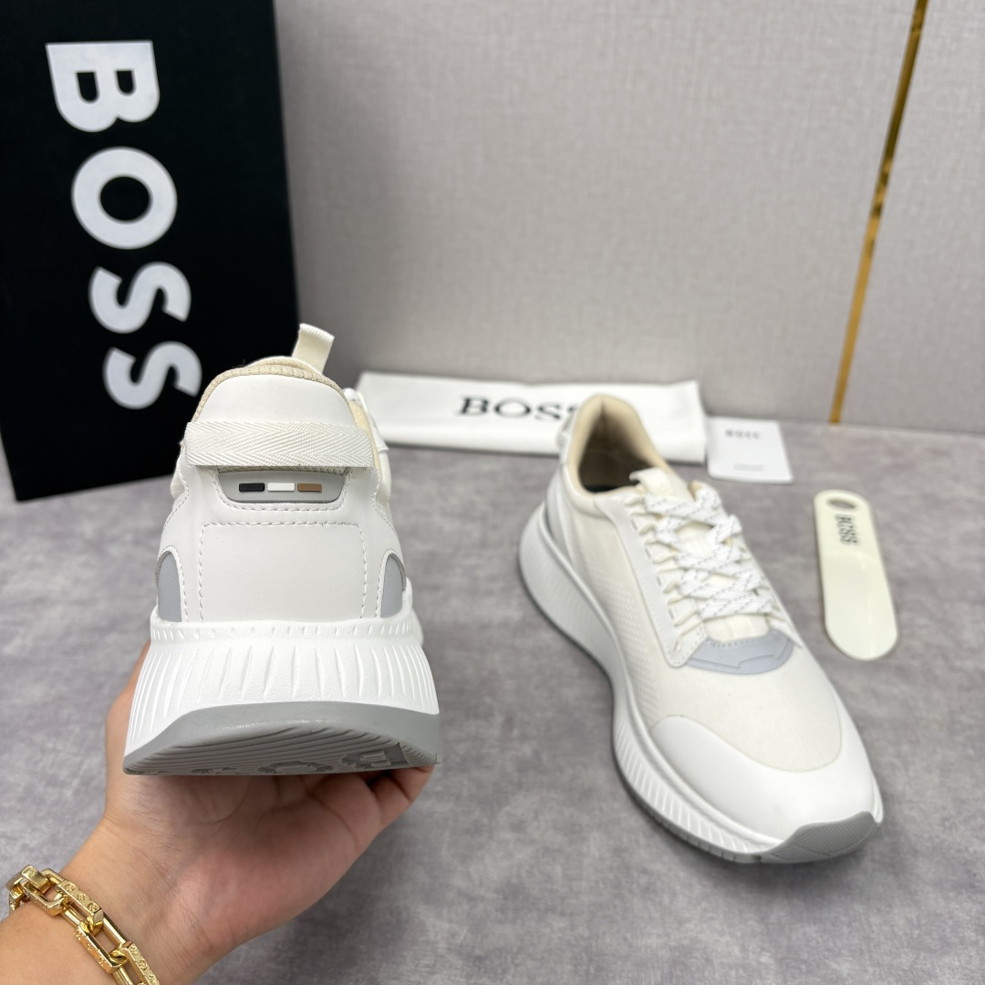 💋💍BOSS 男士新款 HUG*O BOSS男士休闲运动鞋：商务型格与运动基因的无缝衔接，解锁都市通勤新