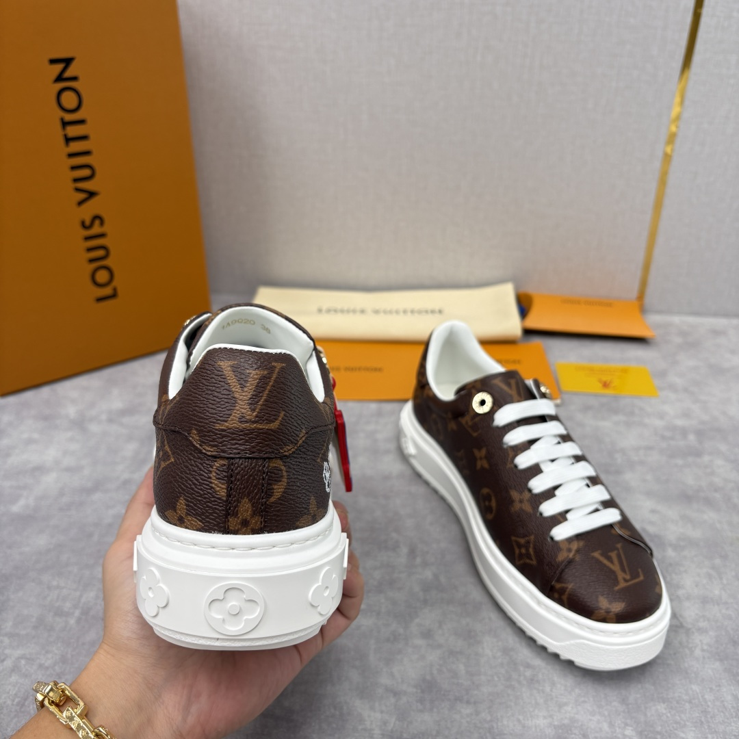 💋💍L家新品 情侣款鞋🤩 Loui*s Vuitto* 路易-威登 2026春夏预系列运动鞋： 经典老花