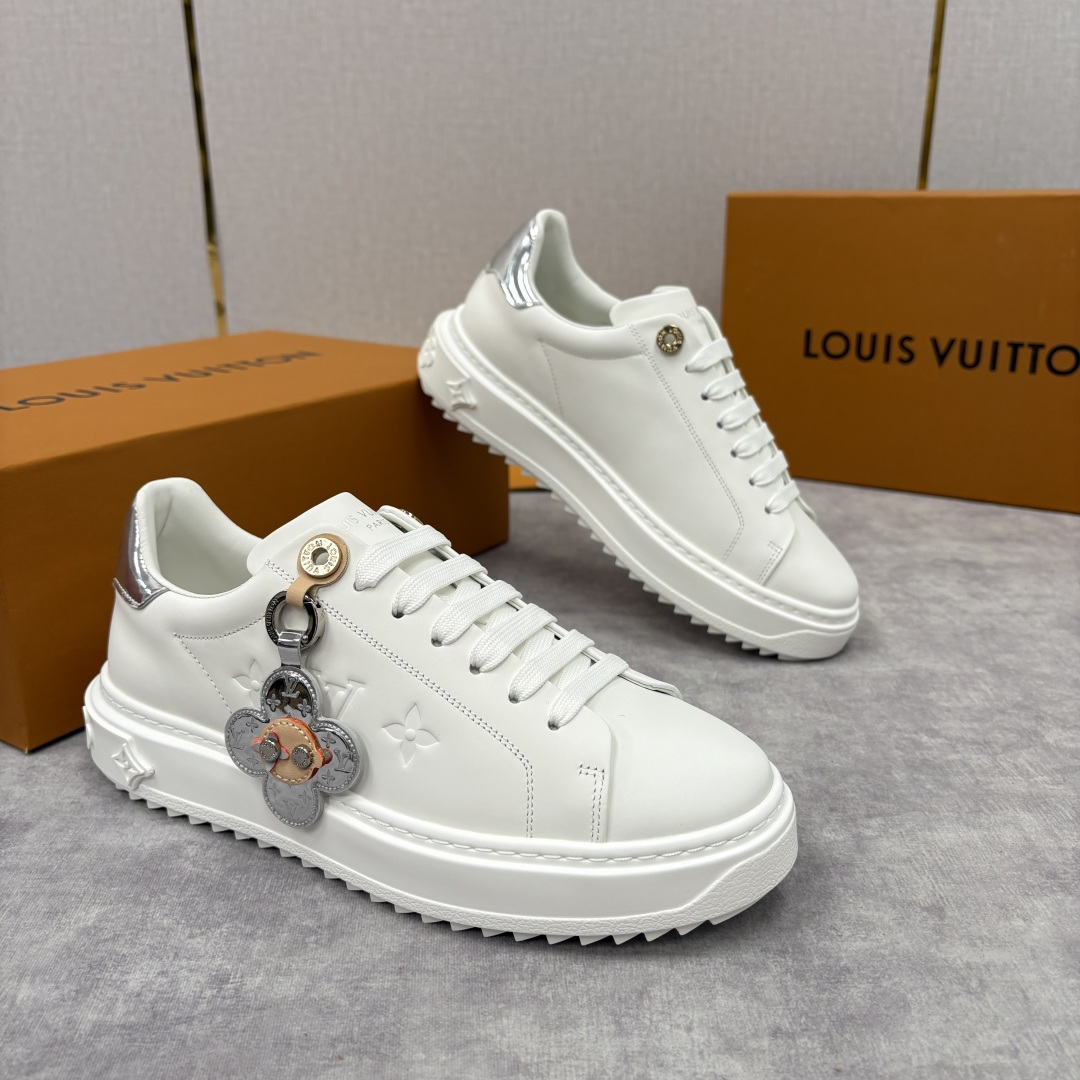 💋💍L家新品 情侣款鞋🤩 Loui*s Vuitto* 路易-威登 2026春夏预系列运动鞋： 经典老花