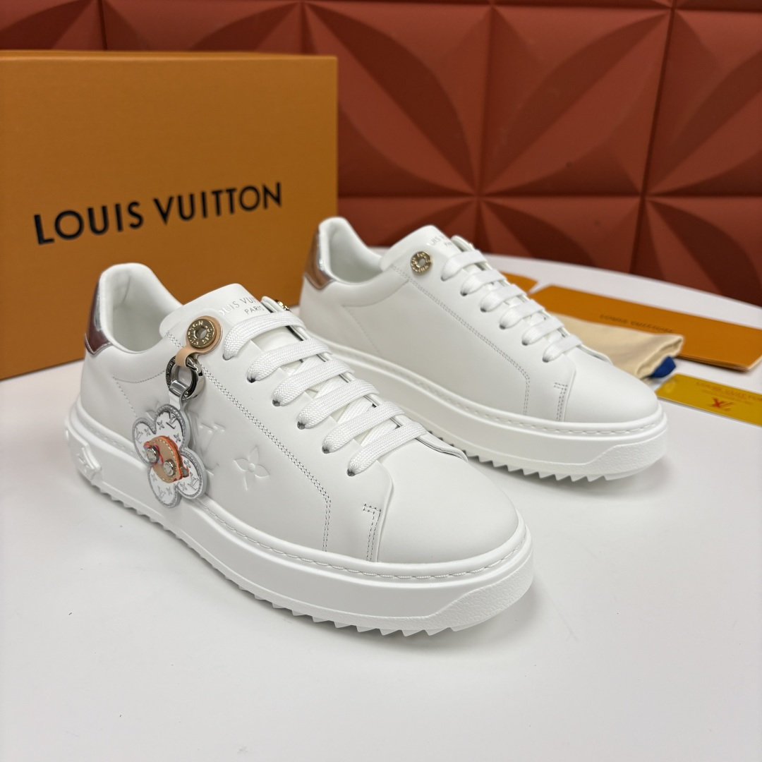 💋💍L家新品 情侣款鞋🤩 Loui*s Vuitto* 路易-威登 2026春夏预系列运动鞋： 经典老花