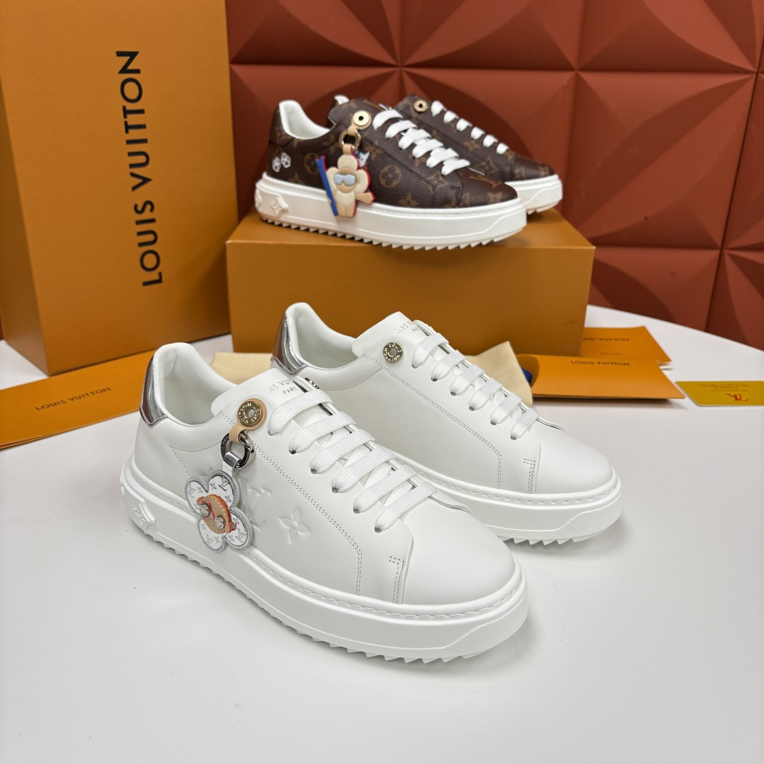 💋💍L家新品 情侣款鞋🤩 Loui*s Vuitto* 路易-威登 2026春夏预系列运动鞋： 经典老花