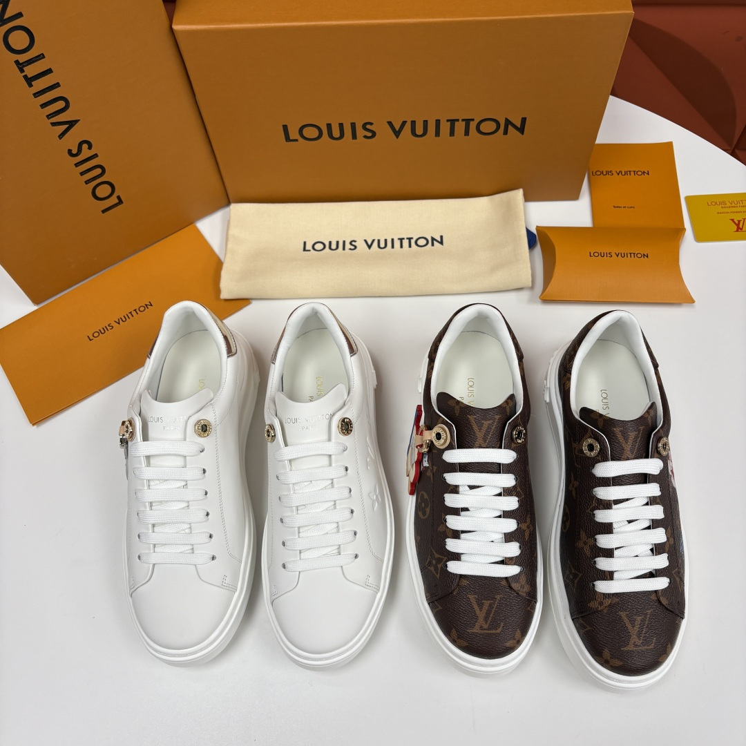 💋💍L家新品 情侣款鞋🤩 Loui*s Vuitto* 路易-威登 2026春夏预系列运动鞋： 经典老花