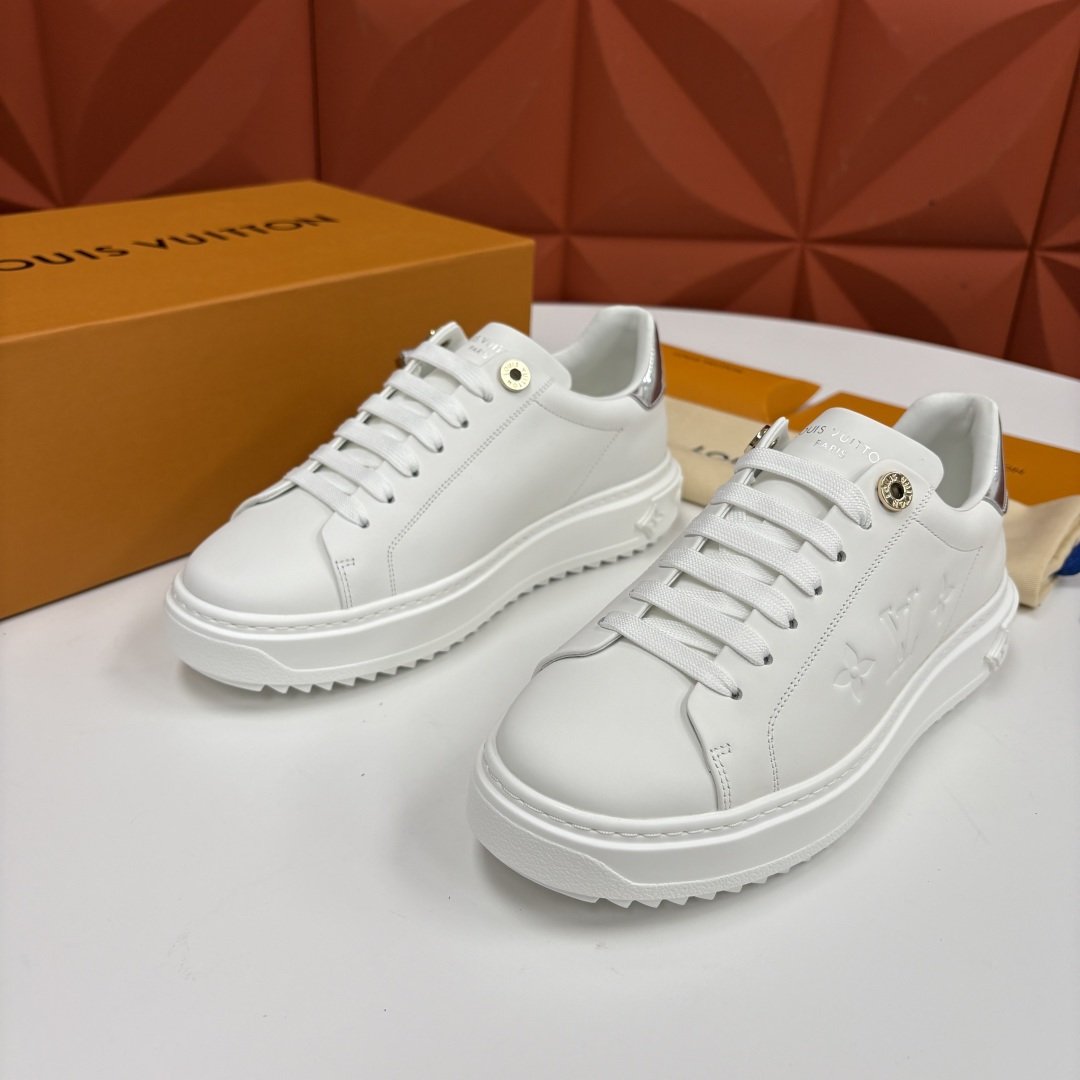 💋💍L家新品 情侣款鞋🤩 Loui*s Vuitto* 路易-威登 2026春夏预系列运动鞋： 经典老花