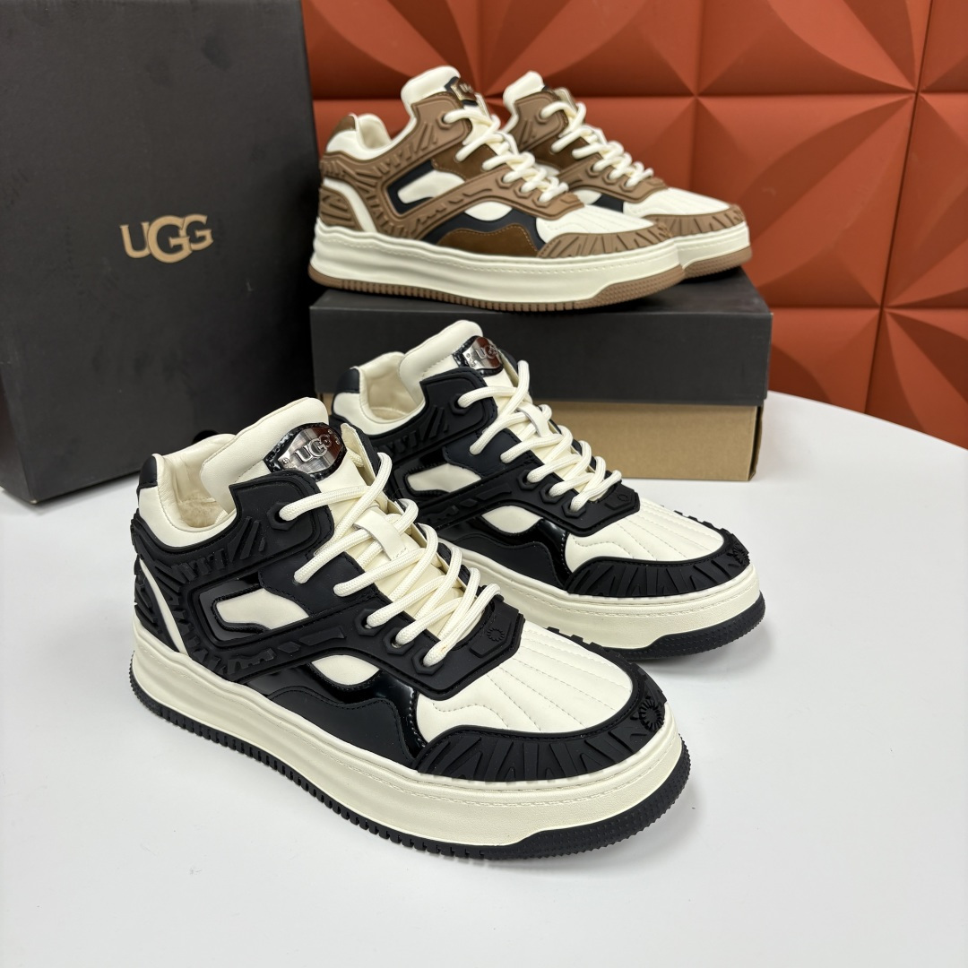 💋💍UG-G 新品 男士时尚休闲羊毛鞋！复古厚底老爹鞋 复古潮范与温暖舒适的冬日交响。 它打破了大众对U