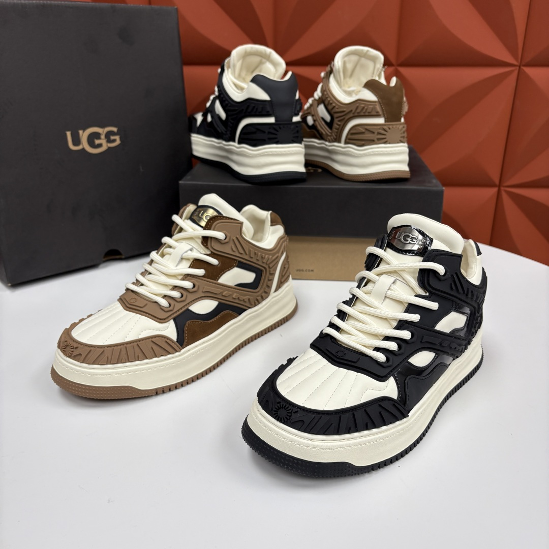 💋💍UG-G 新品 男士时尚休闲羊毛鞋！复古厚底老爹鞋 复古潮范与温暖舒适的冬日交响。 它打破了大众对U