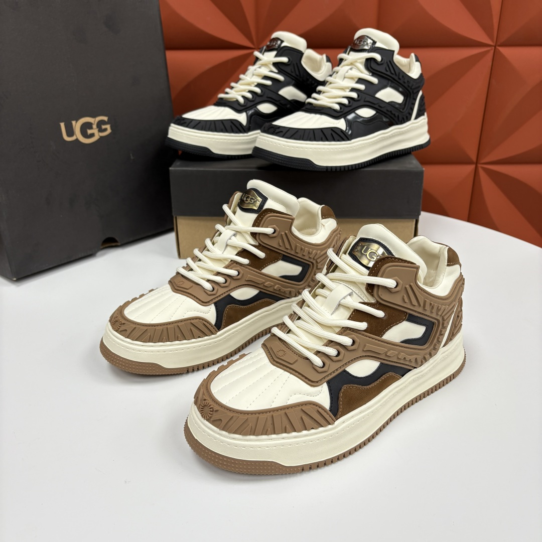 💋💍UG-G 新品 男士时尚休闲羊毛鞋！复古厚底老爹鞋 复古潮范与温暖舒适的冬日交响。 它打破了大众对U