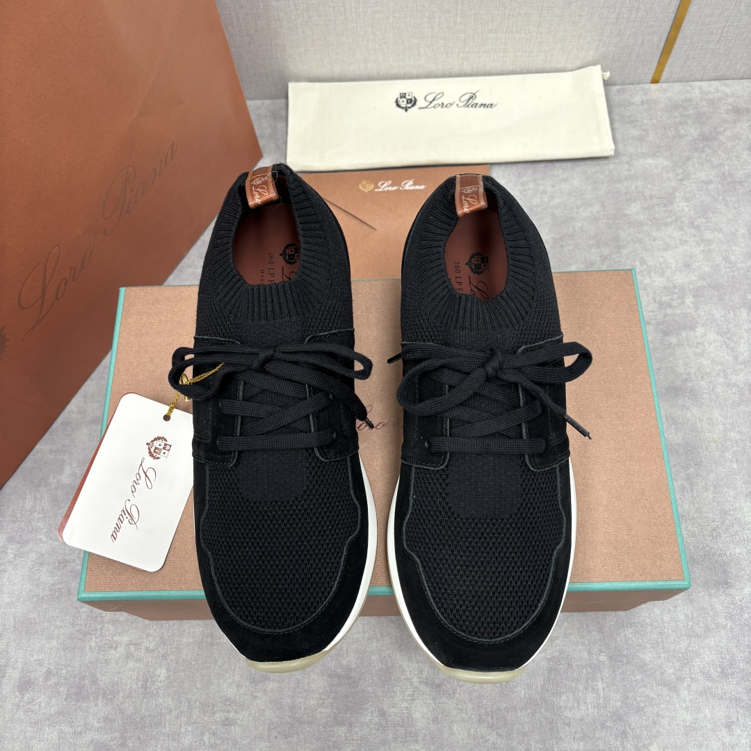 💋💍 LP新品 Loro Pian* 诺悠*翩雅 360 Lp Flexy Active 飞织运动鞋， 