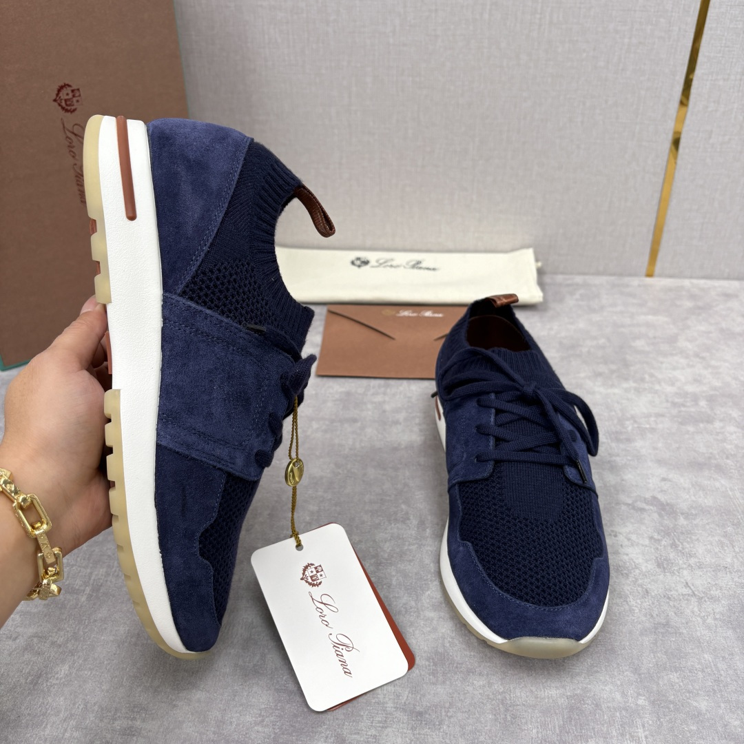 💋💍 LP新品 Loro Pian* 诺悠*翩雅 360 Lp Flexy Active 飞织运动鞋， 