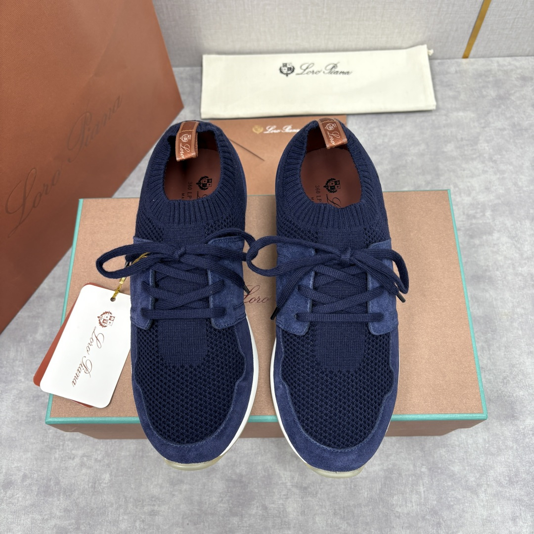 💋💍 LP新品 Loro Pian* 诺悠*翩雅 360 Lp Flexy Active 飞织运动鞋， 