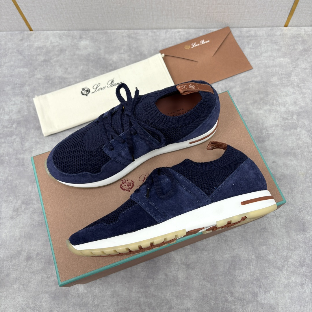 💋💍 LP新品 Loro Pian* 诺悠*翩雅 360 Lp Flexy Active 飞织运动鞋， 