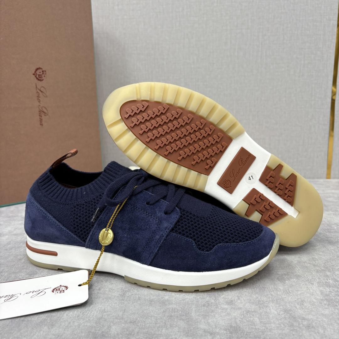 💋💍 LP新品 Loro Pian* 诺悠*翩雅 360 Lp Flexy Active 飞织运动鞋， 