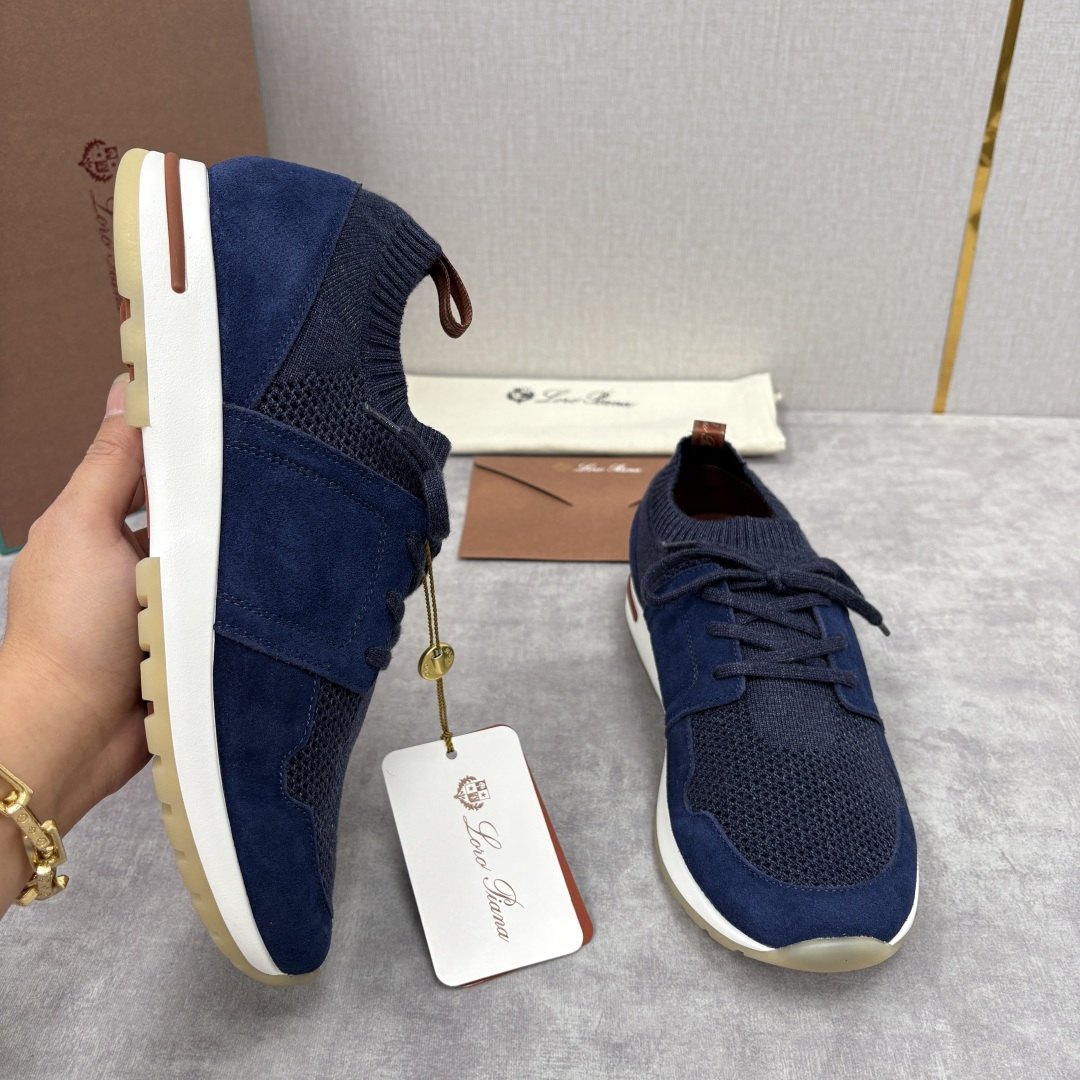 💋💍 LP新品 Loro Pian* 诺悠*翩雅 360 Lp Flexy Active 飞织运动鞋， 