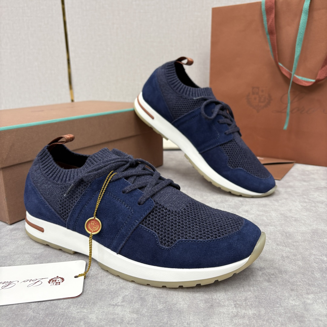 💋💍 LP新品 Loro Pian* 诺悠*翩雅 360 Lp Flexy Active 飞织运动鞋， 