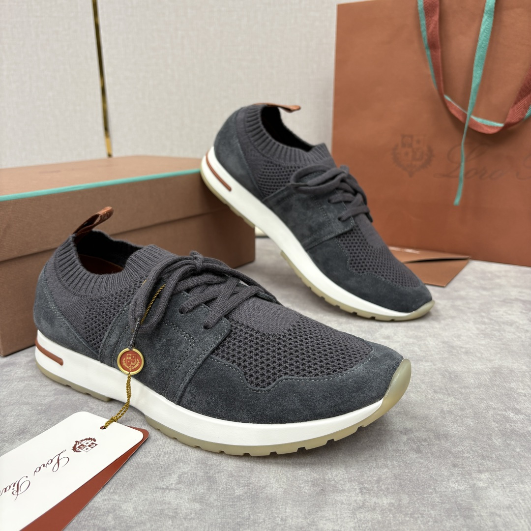 💋💍 LP新品 Loro Pian* 诺悠*翩雅 360 Lp Flexy Active 飞织运动鞋， 