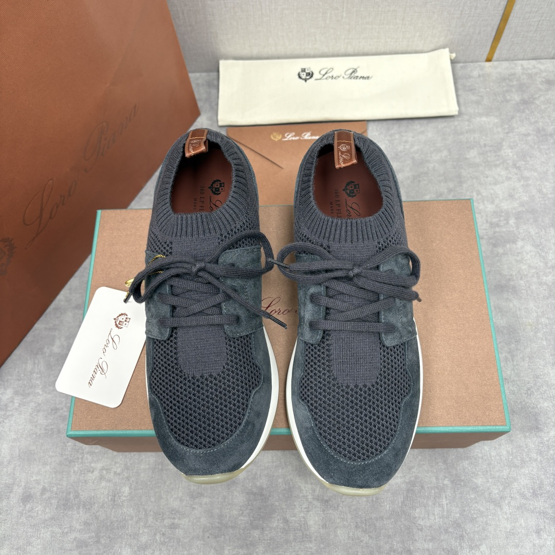 💋💍 LP新品 Loro Pian* 诺悠*翩雅 360 Lp Flexy Active 飞织运动鞋， 