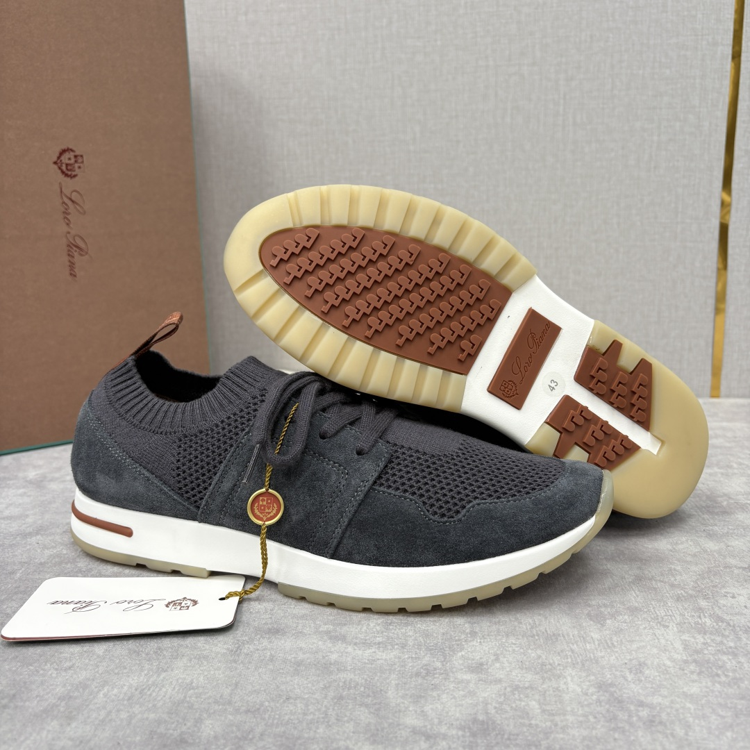 💋💍 LP新品 Loro Pian* 诺悠*翩雅 360 Lp Flexy Active 飞织运动鞋， 